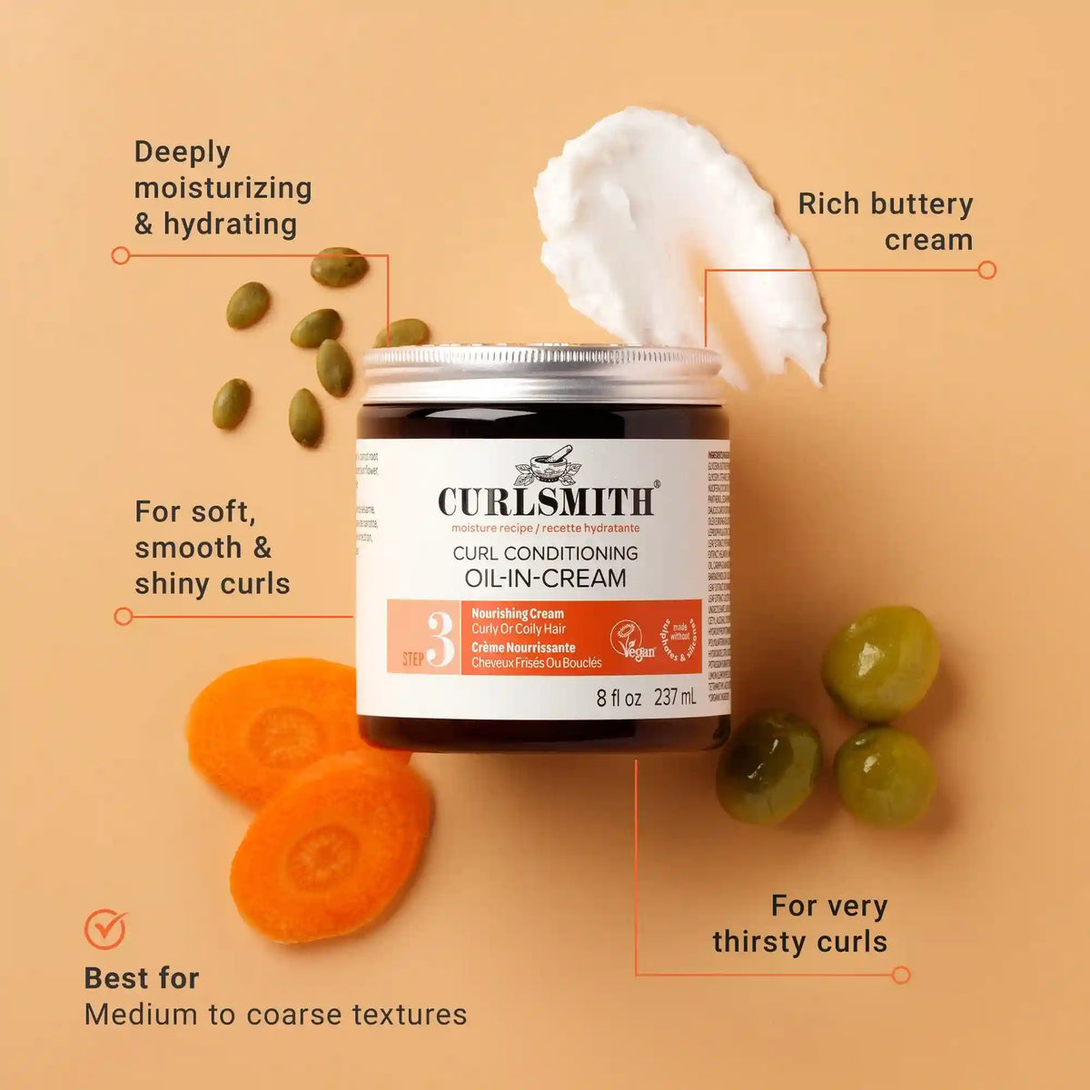 Curl Conditioning Oil-In-Cream