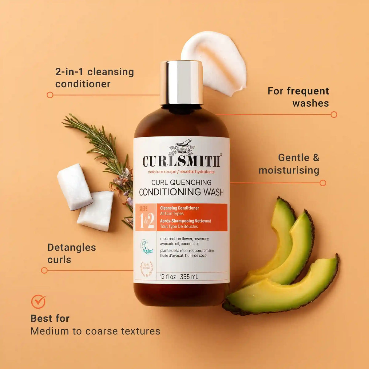 Curl Quenching Conditioning Co-Wash