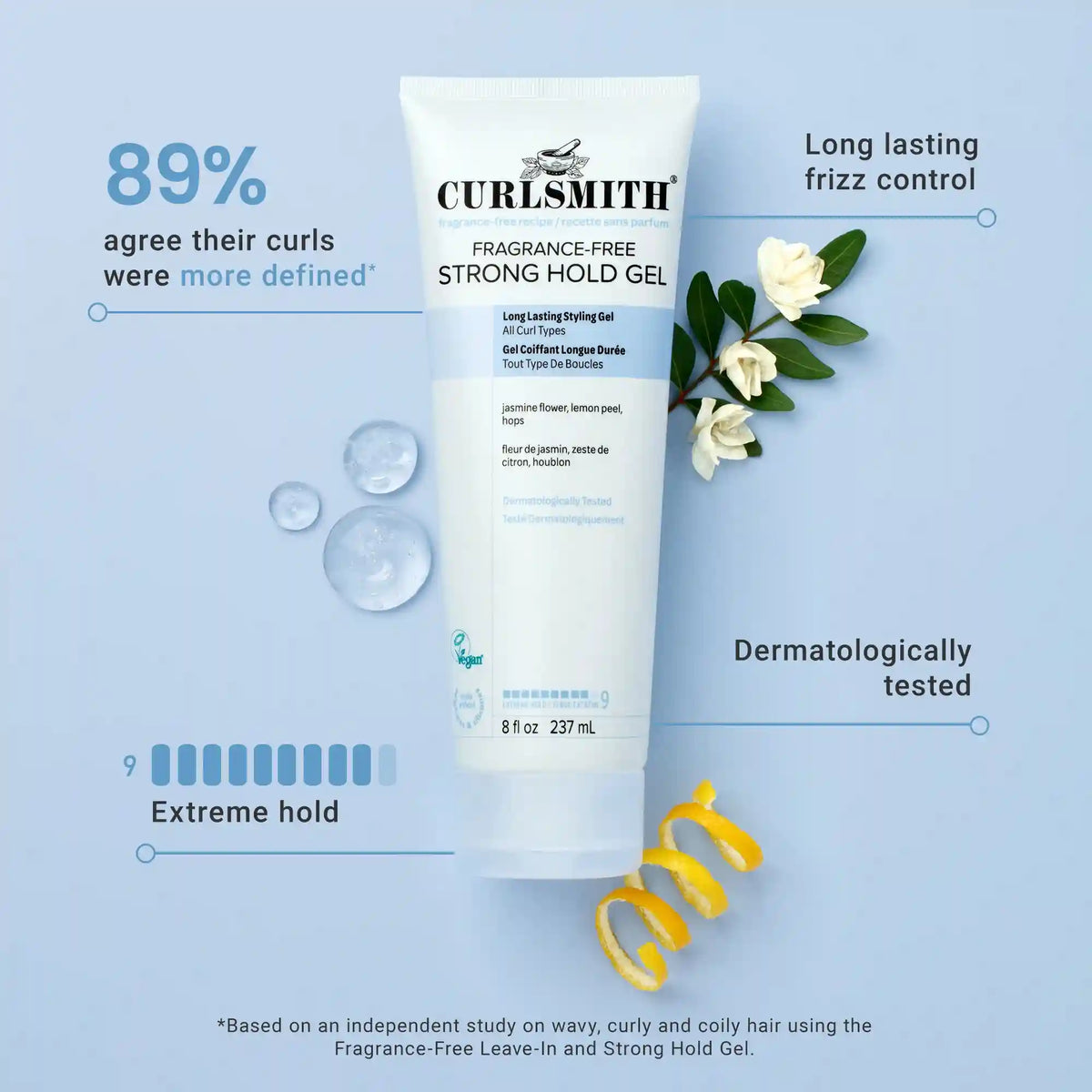 Fragrance-Free Strong Hold Gel