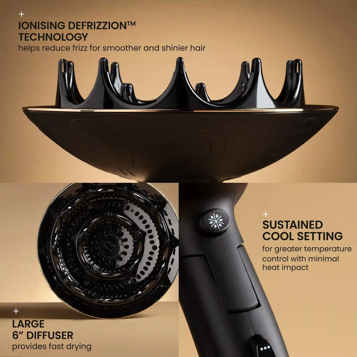 Defrizzion Dryer - Travel Edition