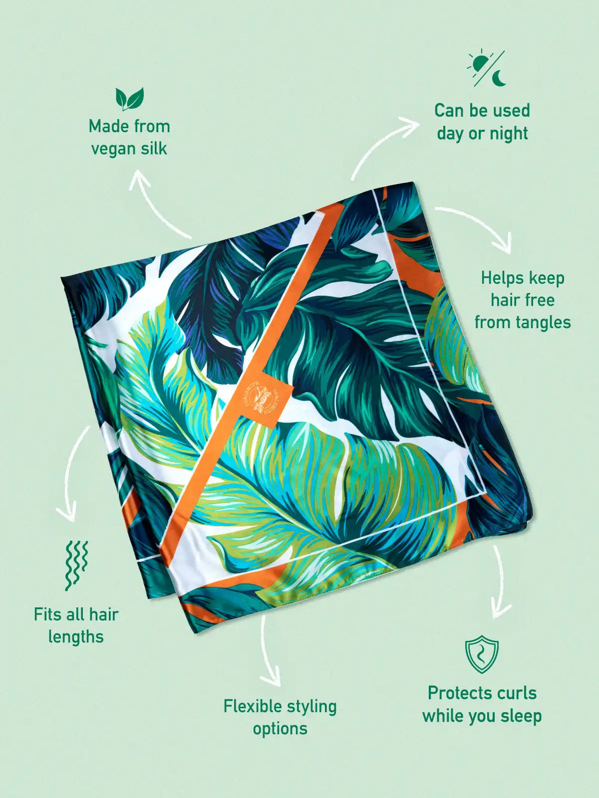 Vegan Silk Scarf